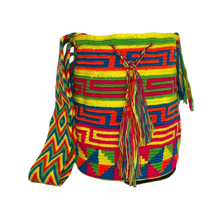 Mochila Wayúu WD-06 — foto 1 Mochila Wayúu WD-06 — vista 1